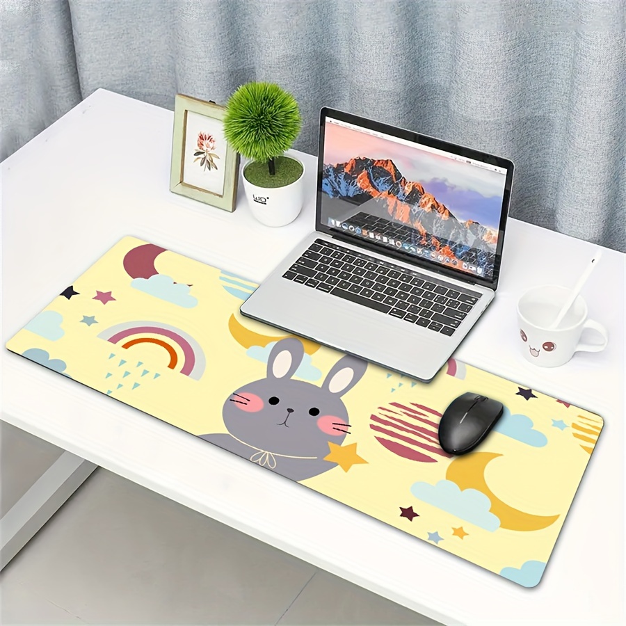 Large Size Office Desk Protector Mat Pu Leather Waterproof - Temu