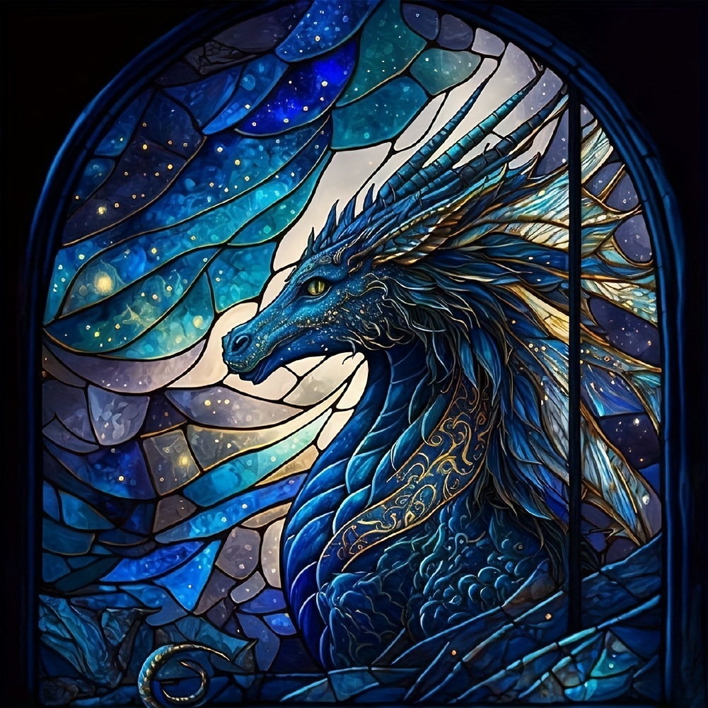 5d Diy Diamond Painting For Adults And Beginners Frameless Dragon Diamond  Painting For Living Room Bedroom Decoration - Temu Belgium