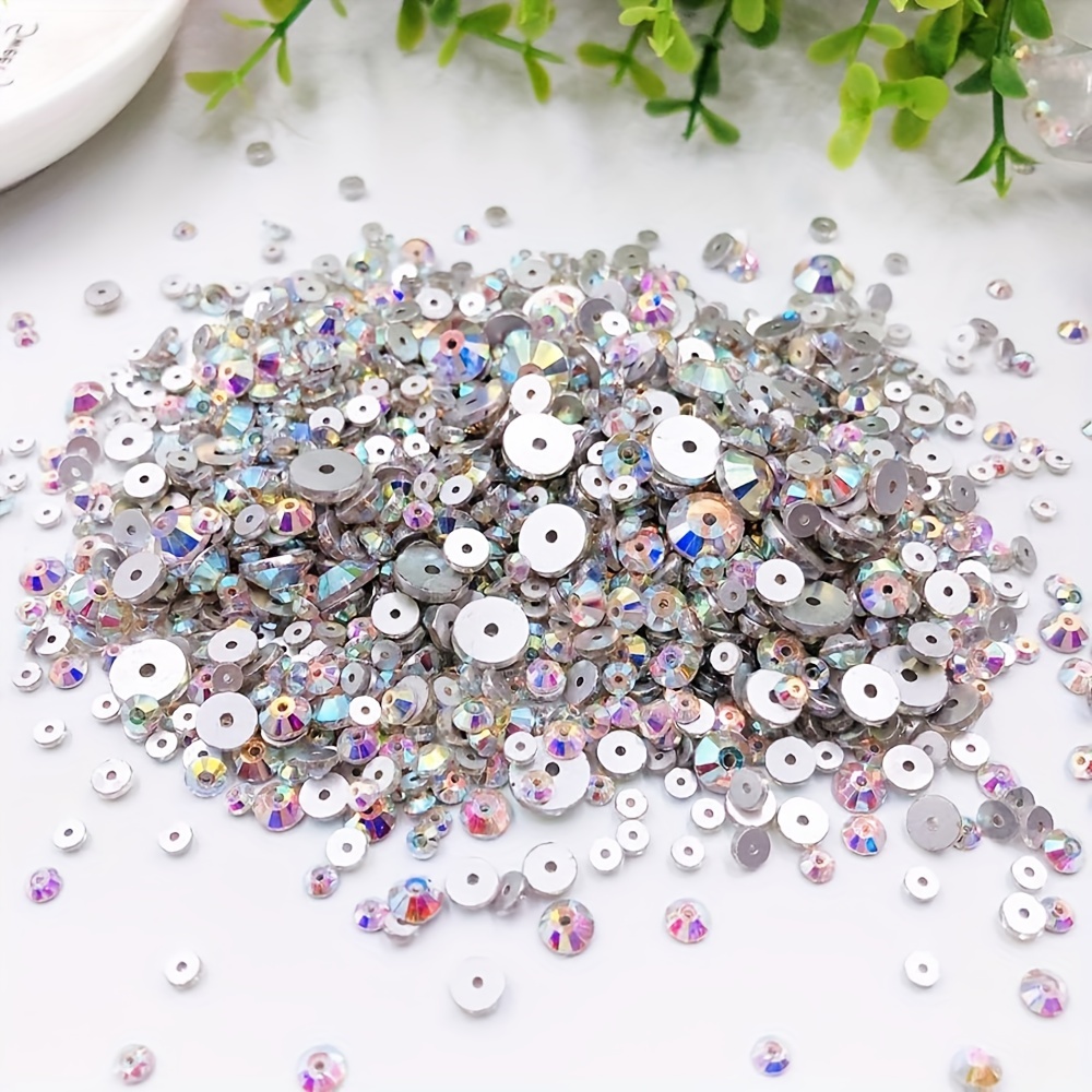 Crystal Glass Hotfix Rhinestones, For Crafts Clothes Costumes Shoes  Jewelry, Round Glass Gems