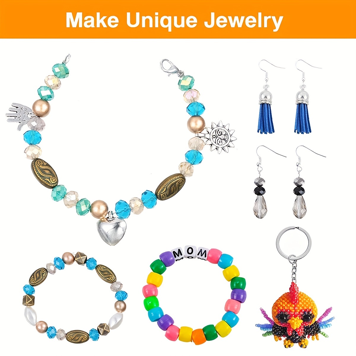 About Jewelry Making Supplies Kit Accessories 3 Layers Box - Temu