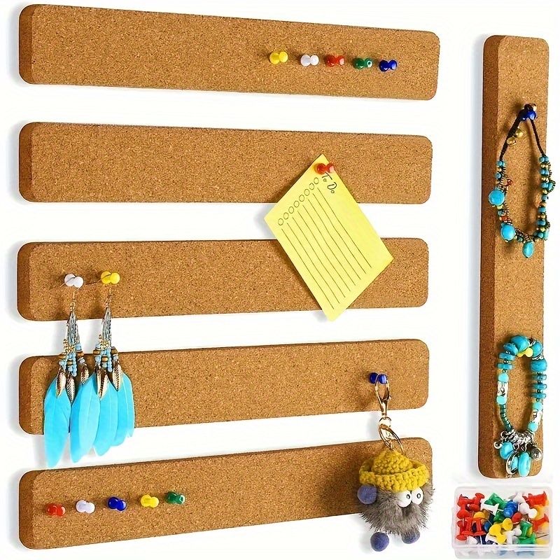 Cork Board Bulletin Board Vision Boards With 50 Pins And 10 - Temu