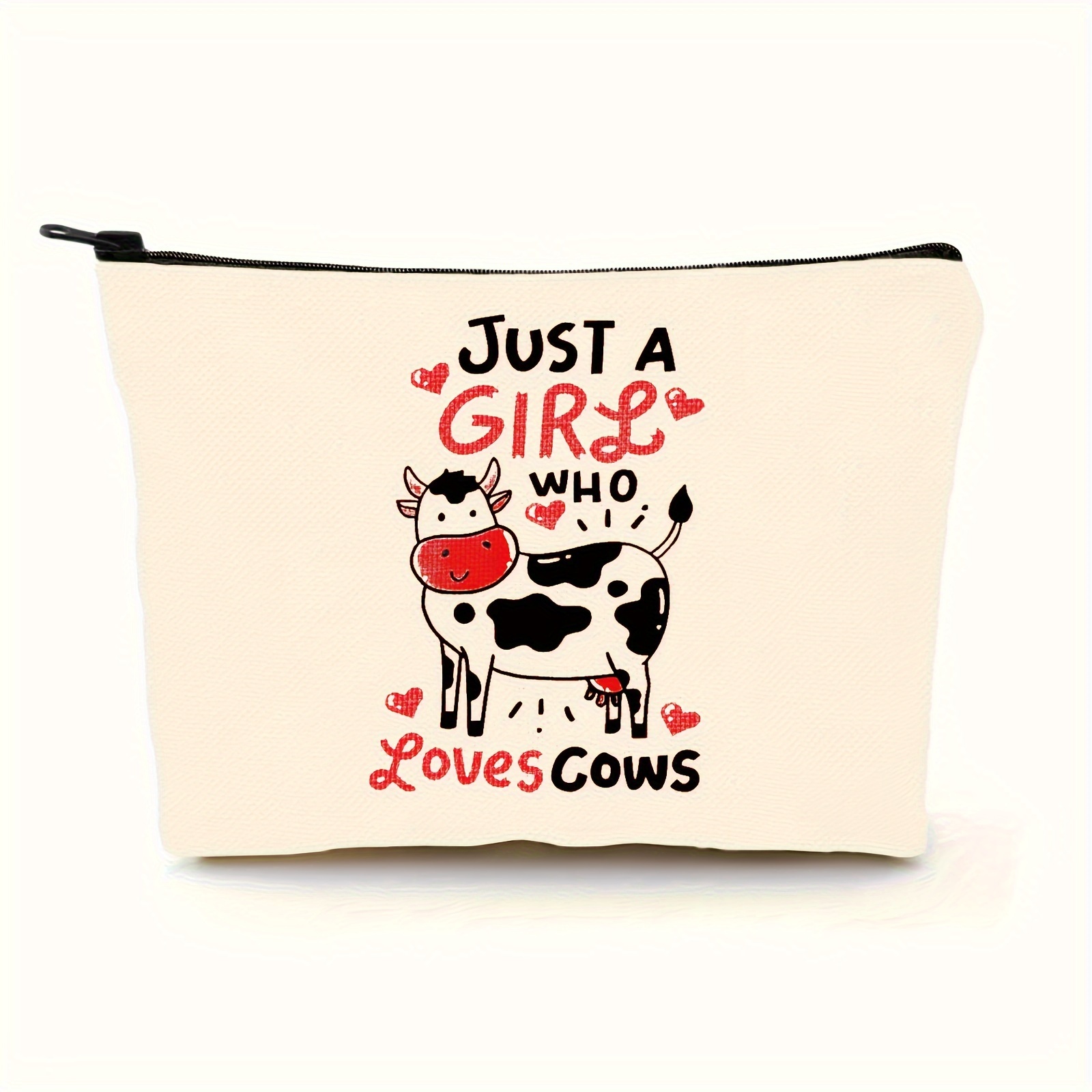 Cow Gifts Cow Lovers Gifts for Women Cow Print Makeup Bag Cow Farmer Gifts  Co