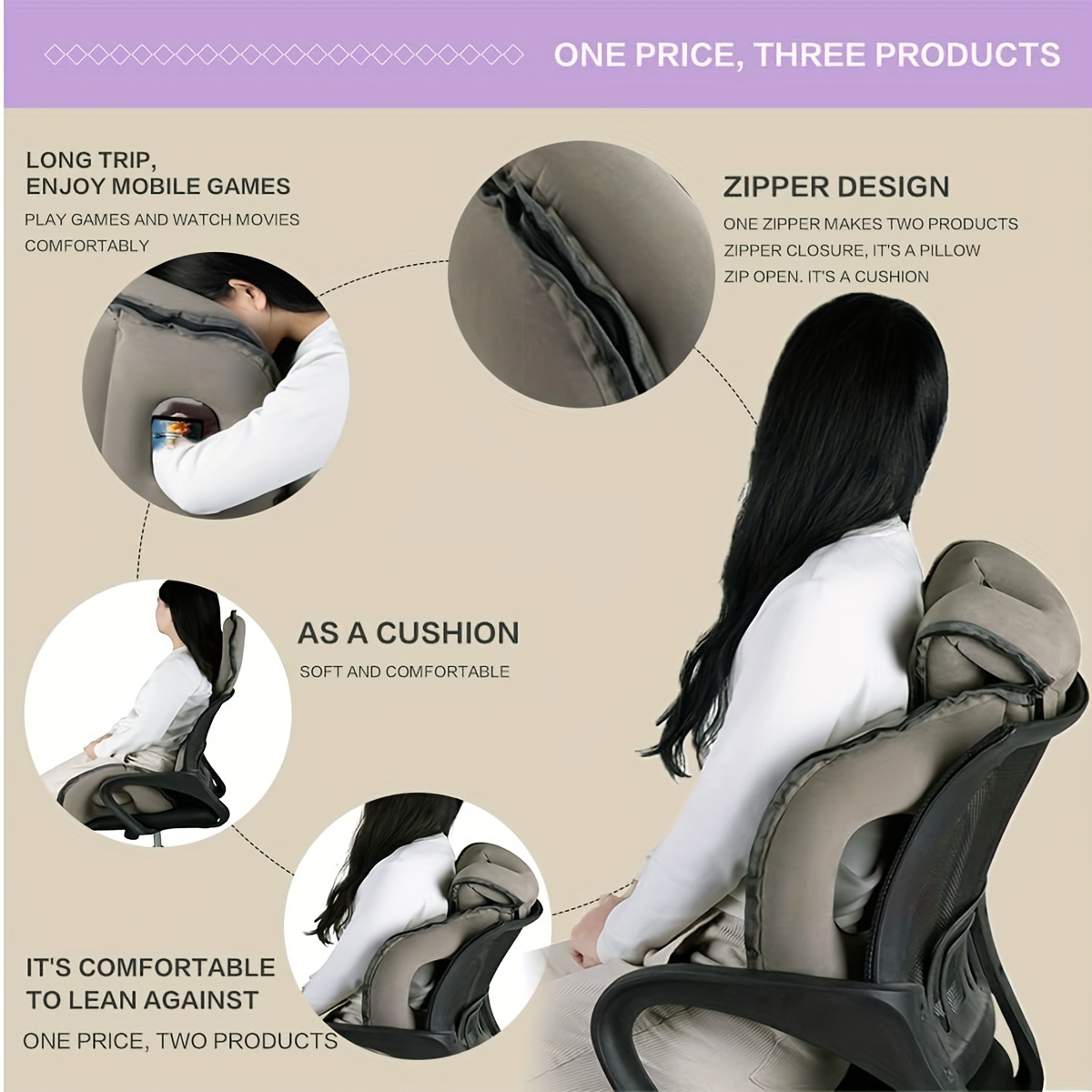 Inflatable Travel Pillow Multifunction Travel Neck Pillow - Temu