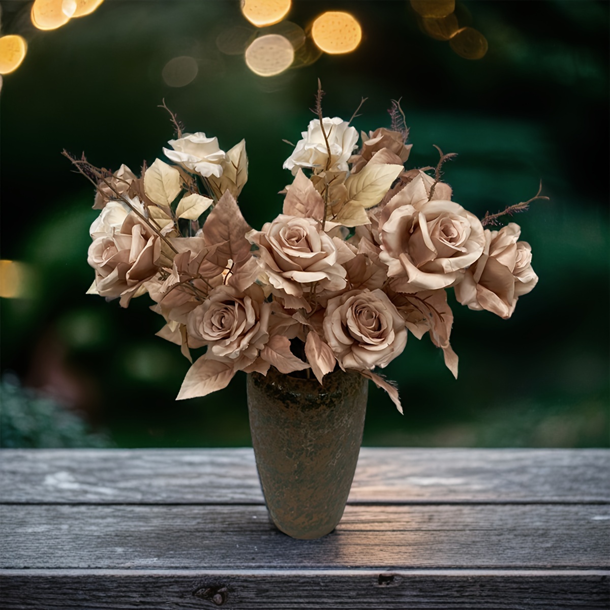 Artificial Flower Artificial Wedding Flower Fake Rose - Temu