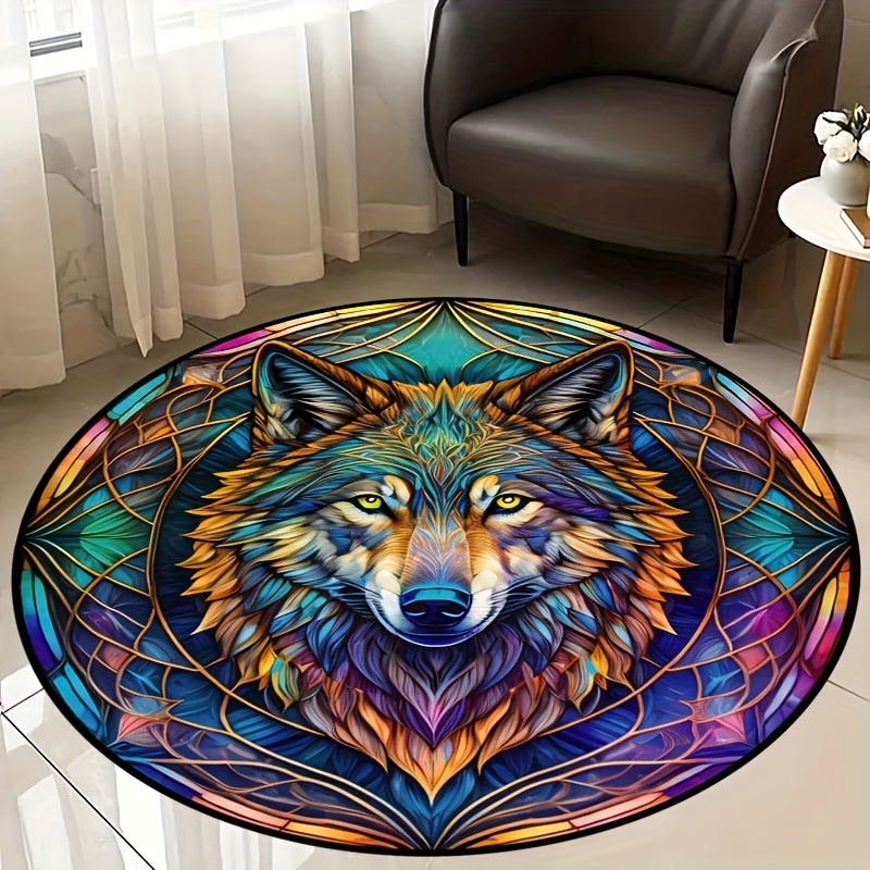 Cheap Tiger Wolf Leopard Bedroom Rug Anti-slip Bath Carpet Floor Mat Living  Room Floor Mats Kitchen Rug Bedside Rug Home Decoration