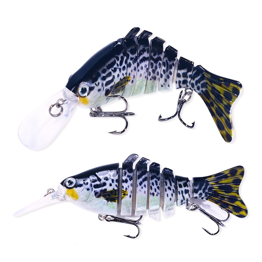 Multi section Fishing Lures: Catch More Fish With Jigs Hooks