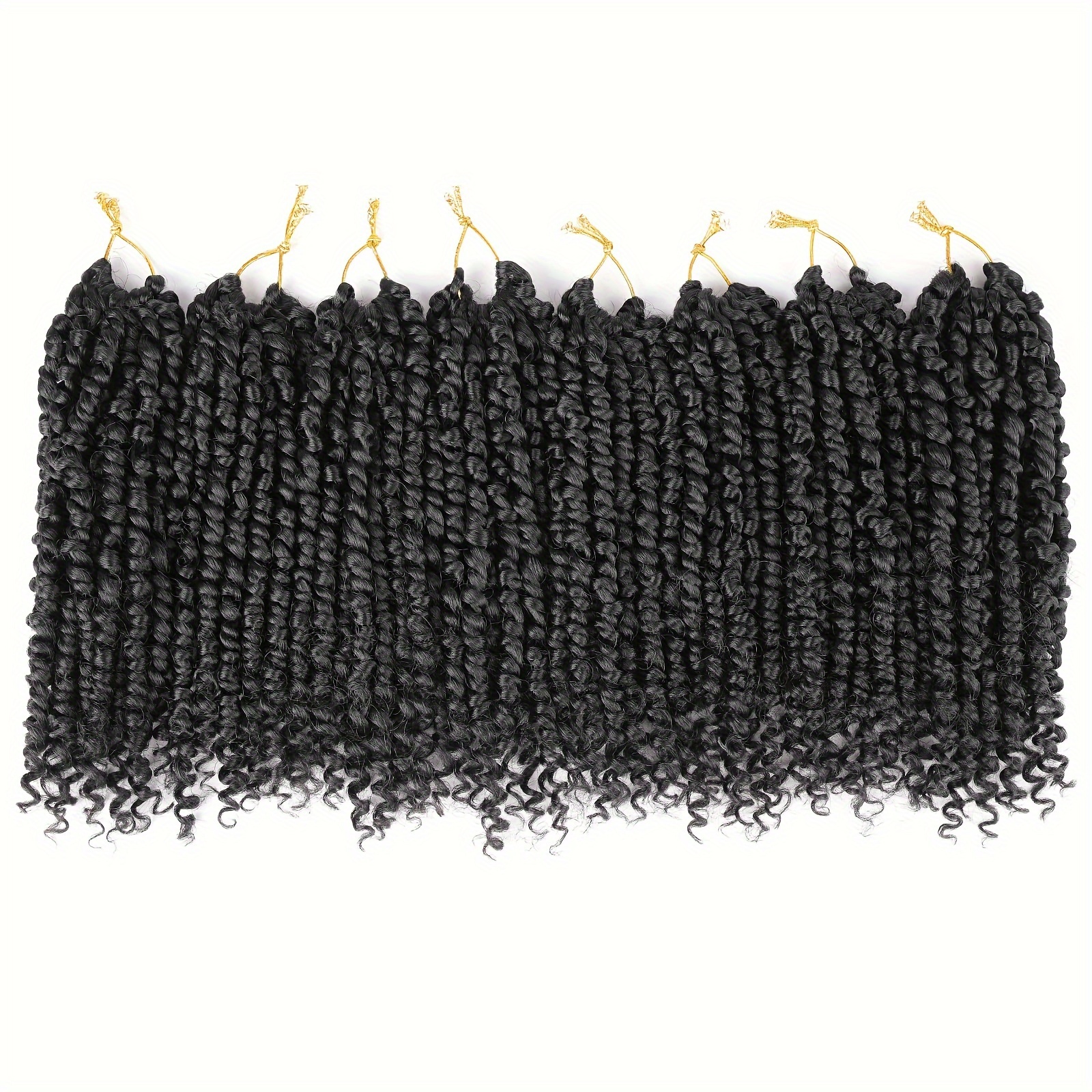 Passion Twist Crochet Braiding Hair Extensions 12 Strands - Temu