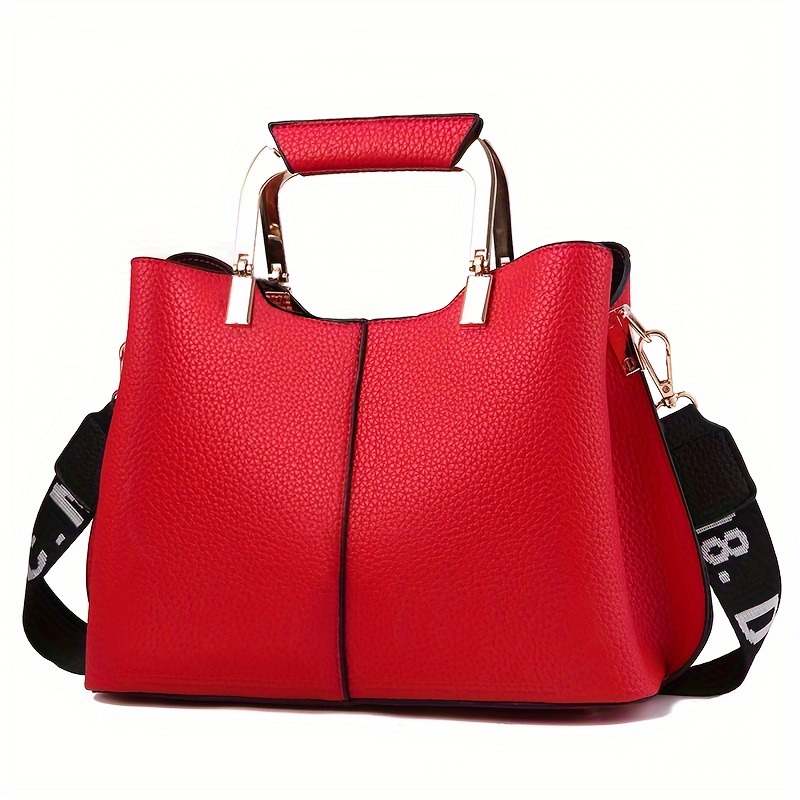 Stitch Detail Flap Square Bag Trendy Colorblock Crossbody - Temu
