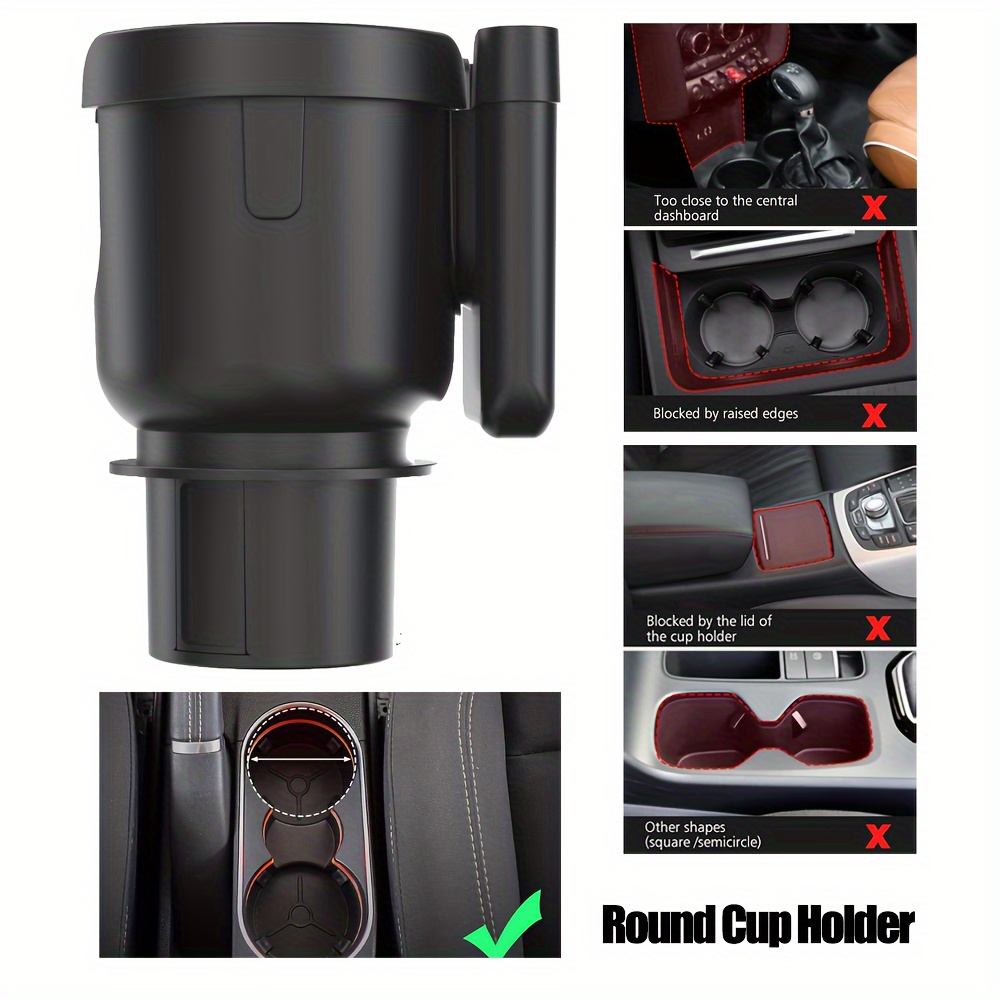 Car Cup Holder 2 in 1 Multifunktions auto getränkehalter - Temu Austria