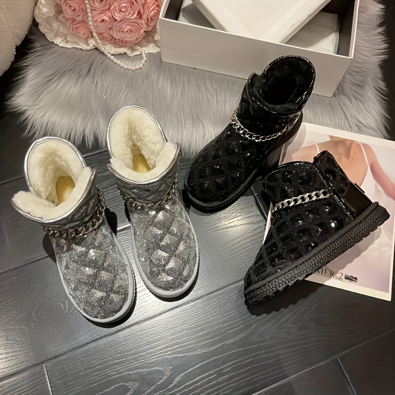CHANEL, Shoes, Chanel Short Chain Boot