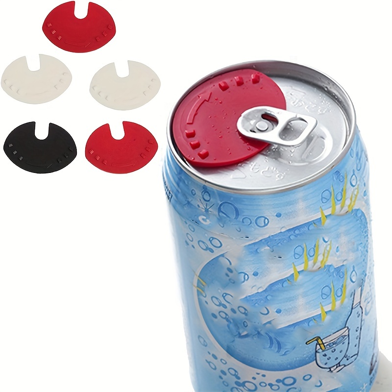 Beverage Can Covers Reusable Leakproof Drink Can Lids - Temu