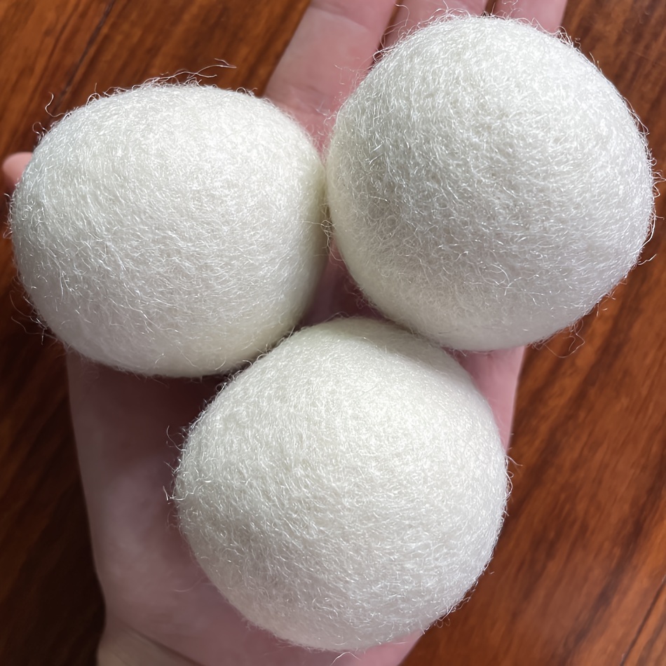 Wool Dryer Balls Premium Natural Fabric Softener Award - Temu