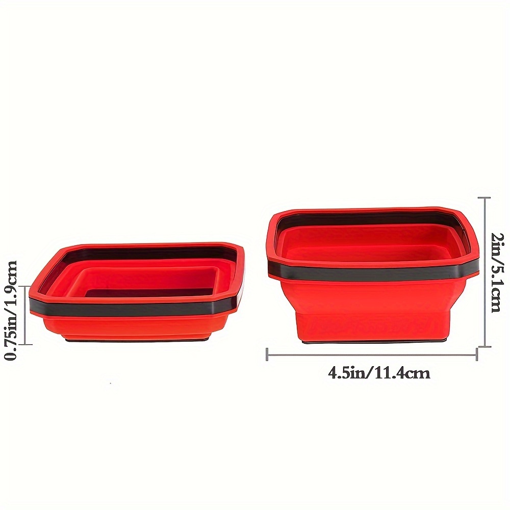 Mikinona Small Parts Organizer Case Mobile Phone Holder Computer Tray  Magnetic Parts Bowl Organizer Magnetic Force Holder : : Tools &  Home Improvement