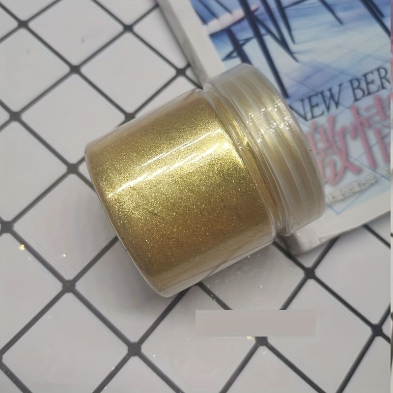Fine Super Gold Mica Pearl Pigment Automotive Paint Resin Casting Airbrush