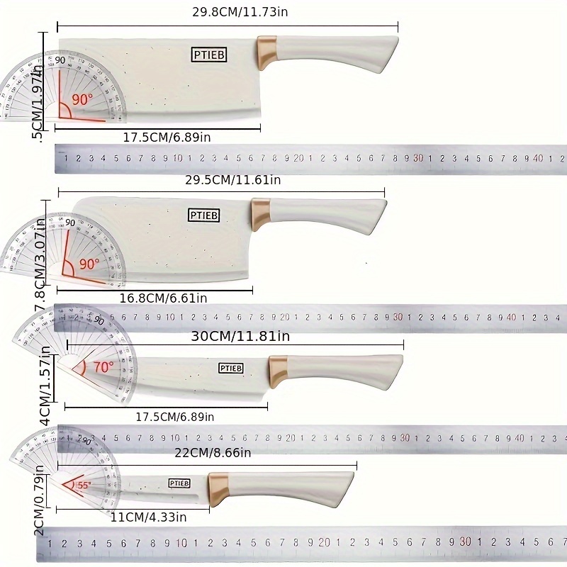 Kitchen Wheat Knife Full Set Household Kitchen Knife Serving Board