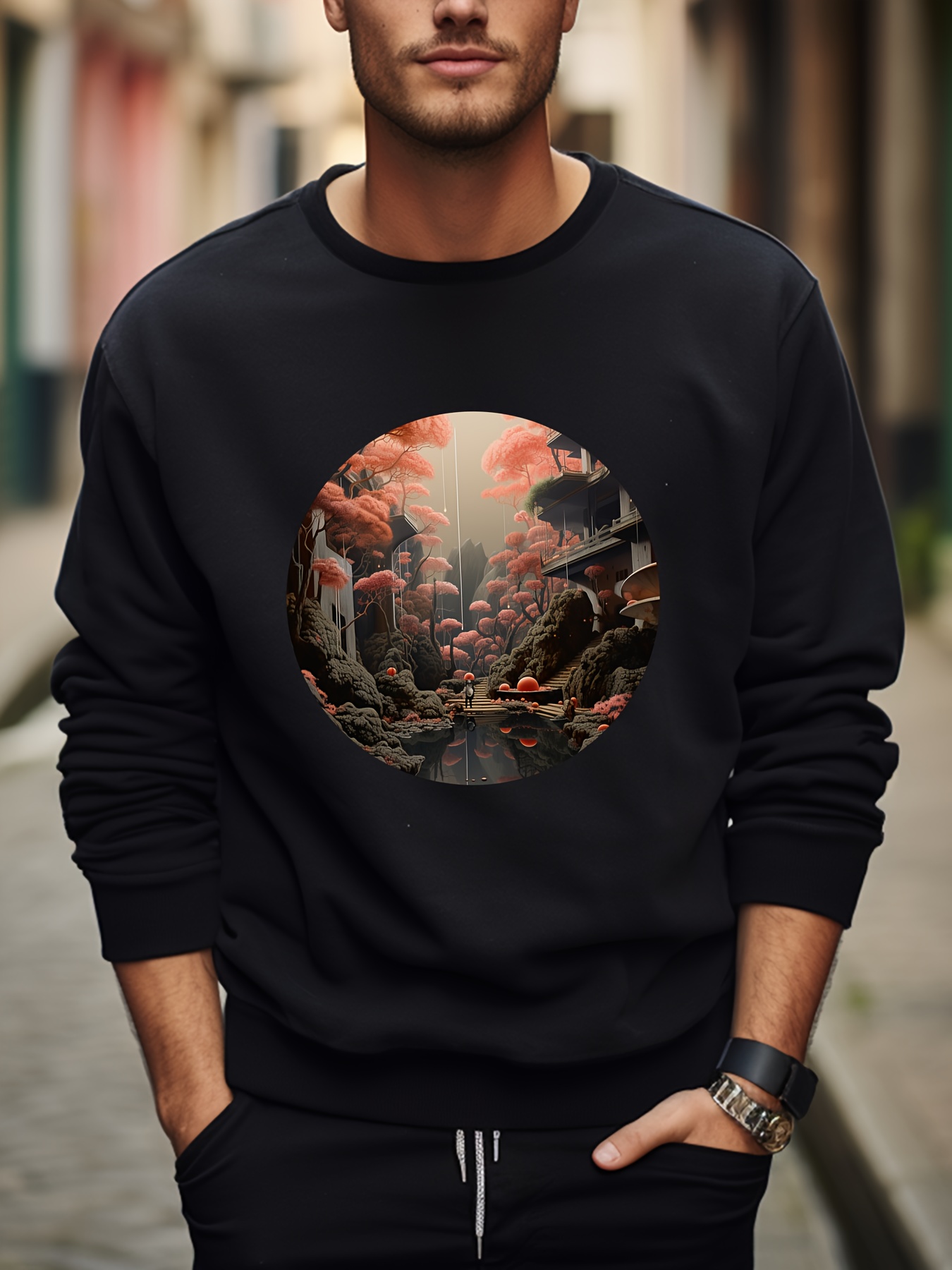 Graphic Sweatshirt - Temu Canada
