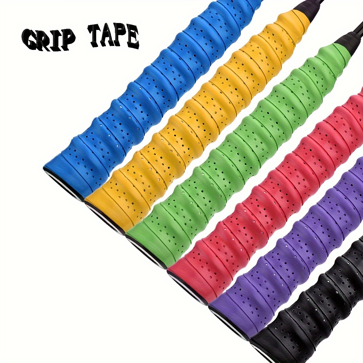 Badminton grip silicone non-slip sweatband keel grip rubber tennis ball  strap handle wrap slingshot cover tape - AliExpress