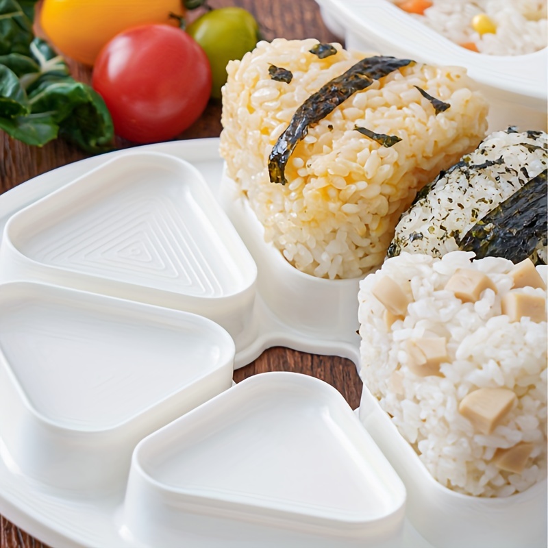 Sushi Mold Onigiri Rice Ball Food Press Triangular Sushi - Temu