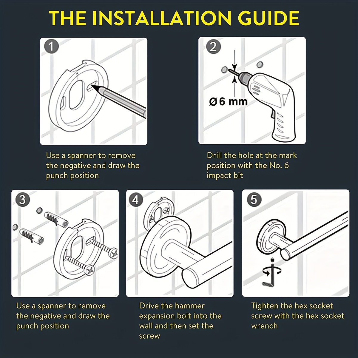 advice on placement of hand towel ring