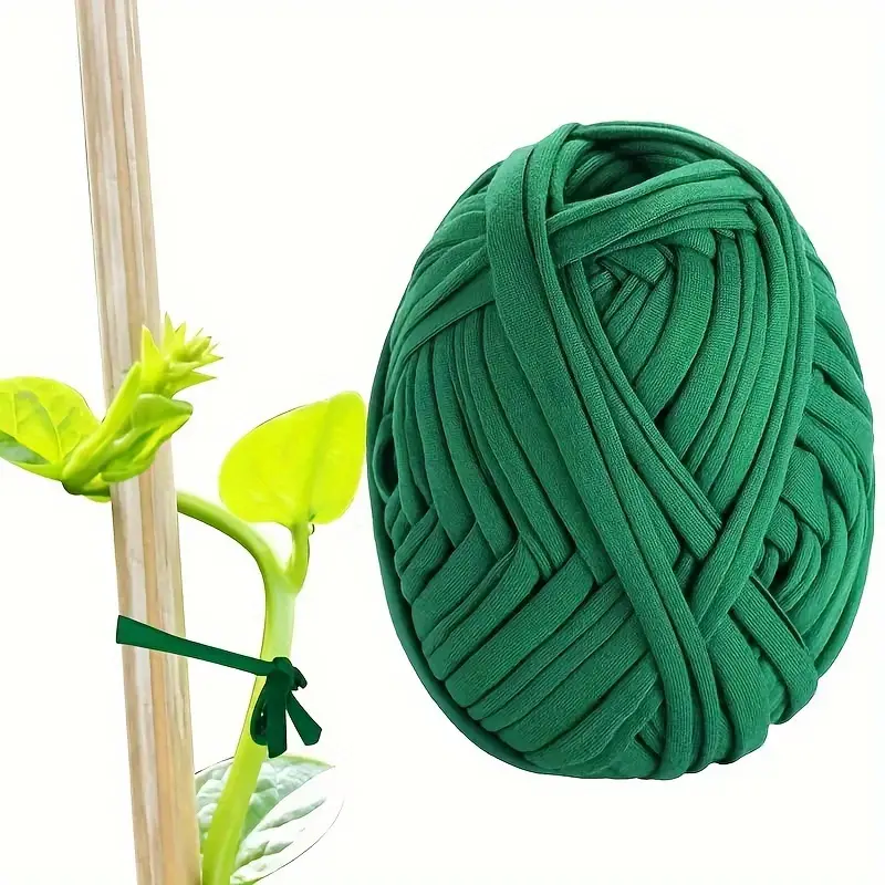 Green Red Garden Twine String Soft Stretchy Plants Support - Temu