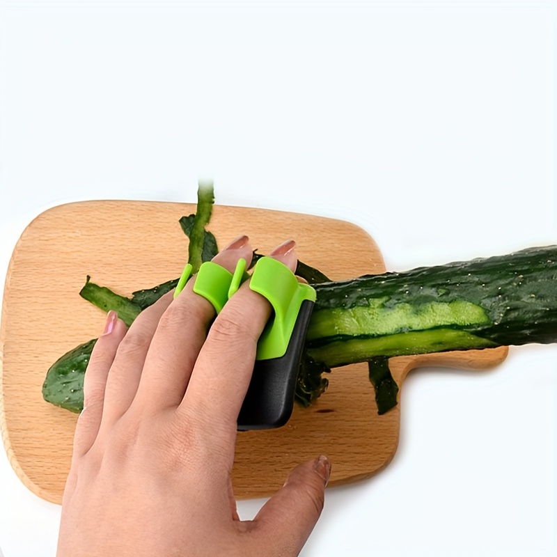 Hand Vegetable Peeler Palm Peeler Rubber Finger Grips - Temu