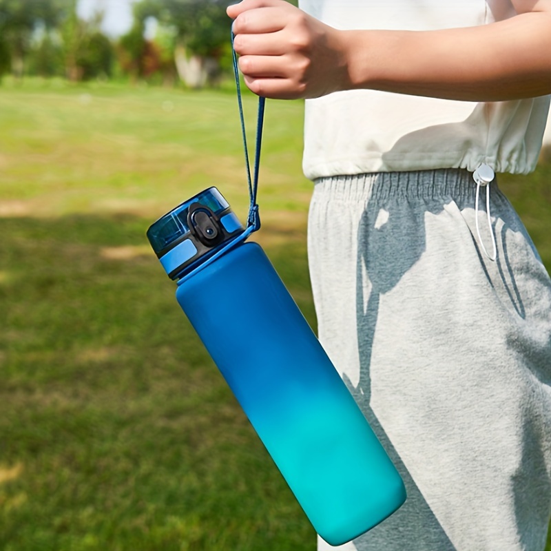 Botella de agua deportiva Botella de agua para deportes de 12.2 onzas  líquidas, para deportes al aire libre, a prueba de fugas, botellas de agua  para