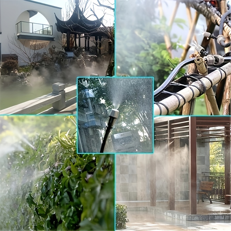 Drip Irrigation Kit for Potted Plants, 19.96m Tubing, 16 Sprinklers