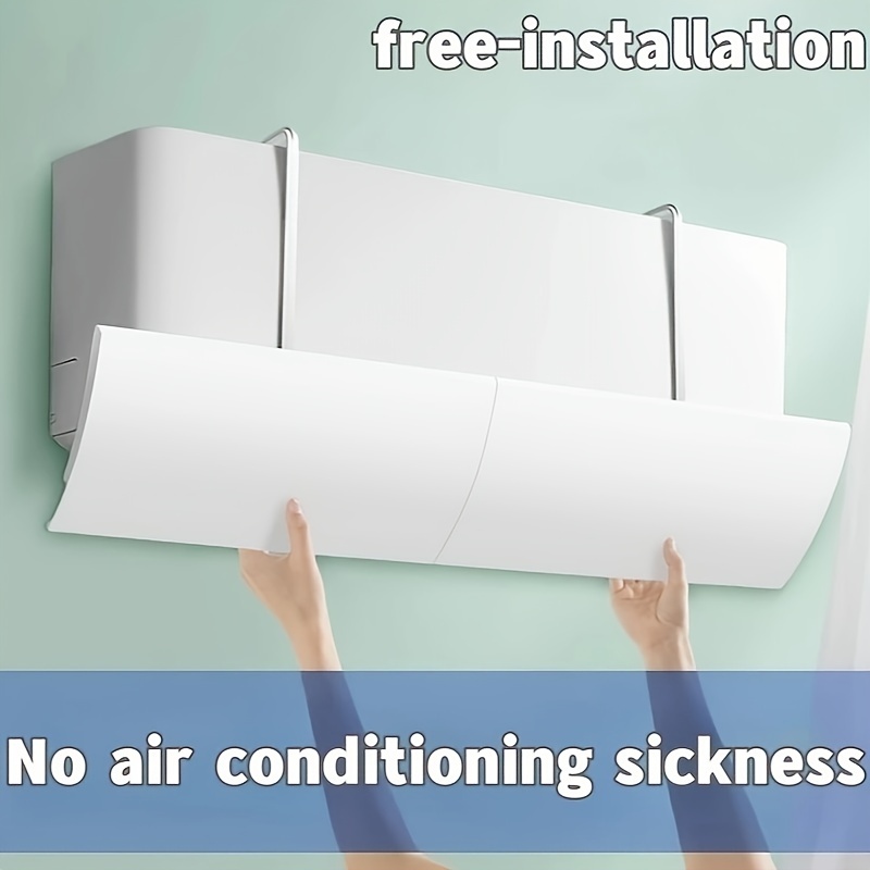 Deflector de aire acondicionado retráctil, deflector de aire acondicionado  ajustable universal, cubierta de desviador de aire, deflectores