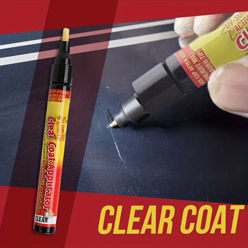 Black Car Paint Repair Pen Scratch Remover Touch Up Coat