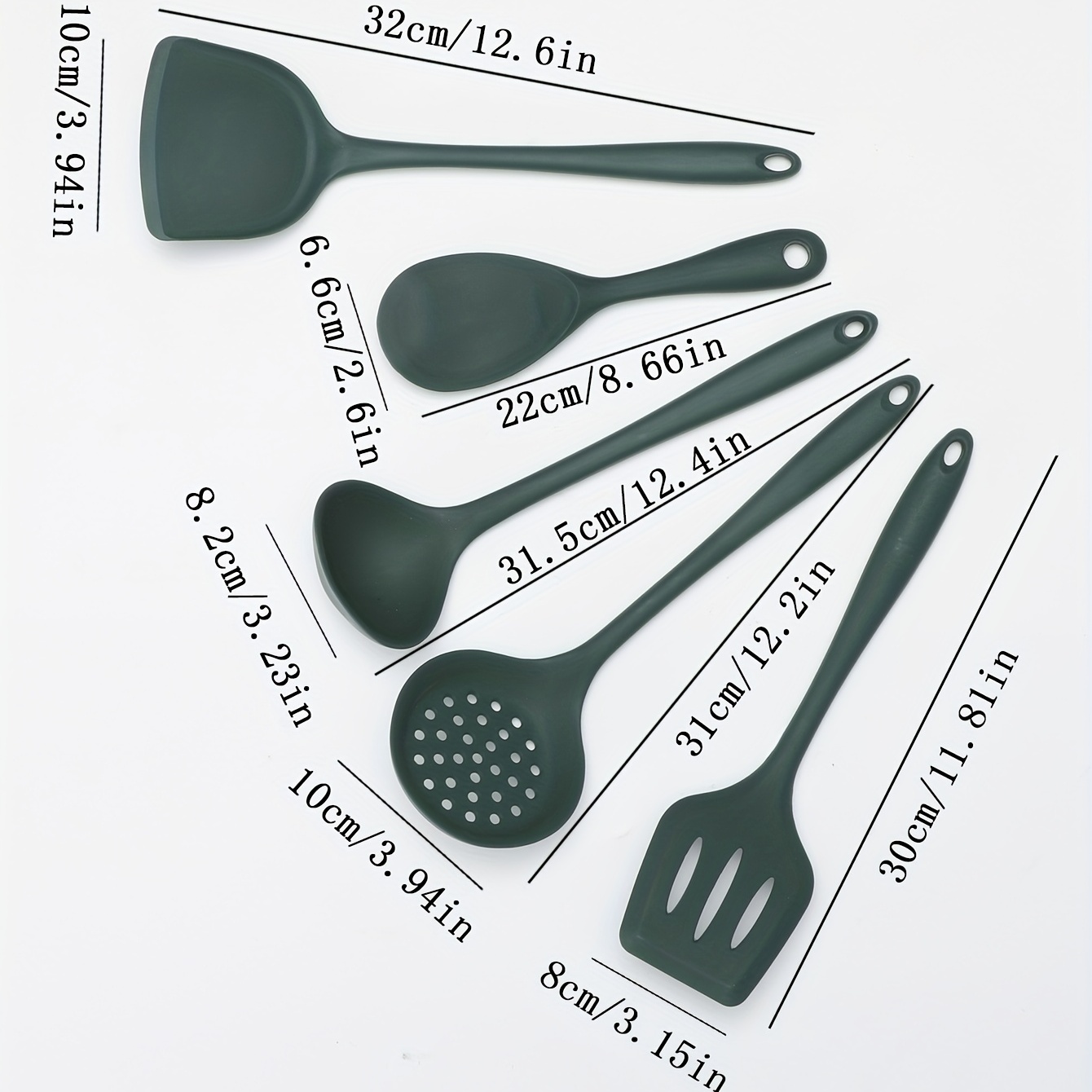 Juego Utensilios Cocina Silicona 5 Piezas Utensilios Cocina - Temu