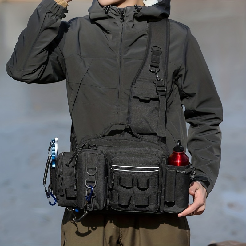 Outdoor Multifunctional Waistpack Camo Shoulder Backpack - Temu Denmark