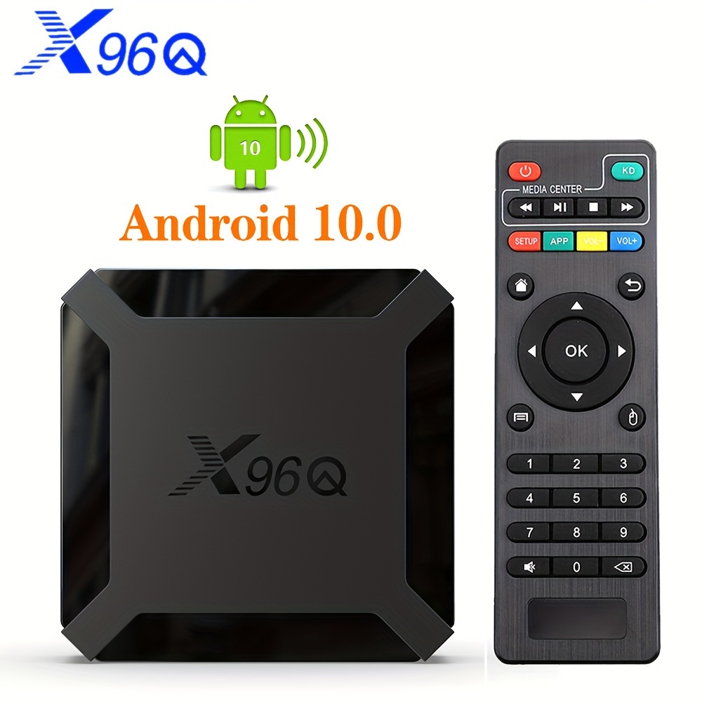 Smart Tv Box For Android 10 X96q Wifi Allwinner H313 Quad - Temu