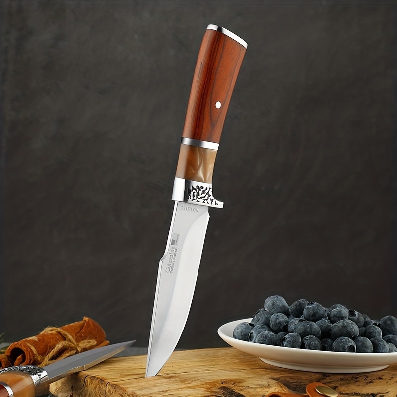 nCamp Cuchillo plegable de preparación de alimentos, cuchillo de chef  premium, utilidad clásica occidental, cuchillo de cocina al aire libre con  hoja