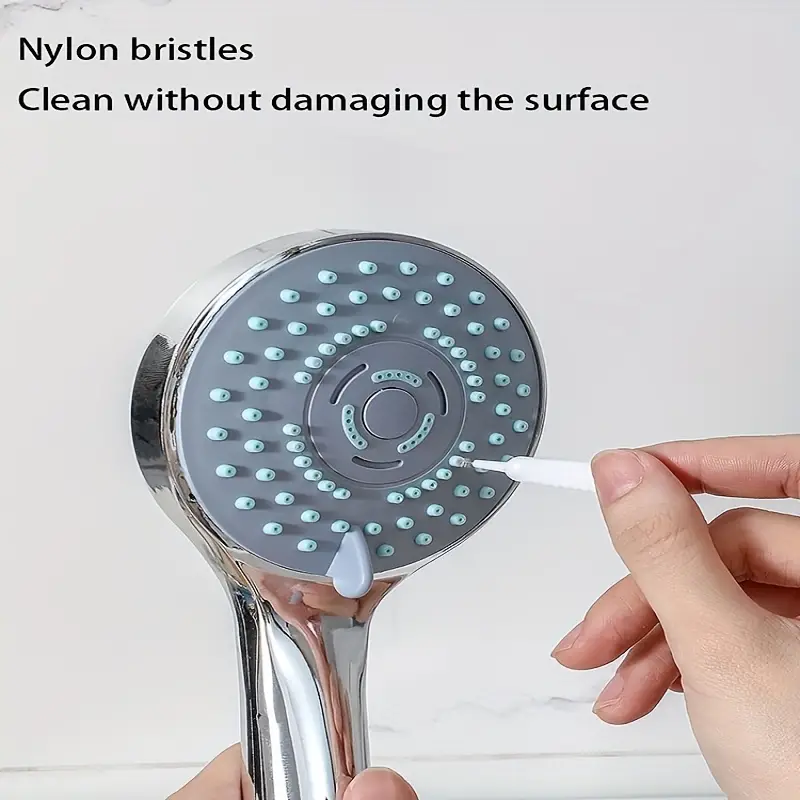 Multi-functional Shower Head Cleaning Brush, Household Bathroom Shower Head  Anti-clogging Cleaning Hole Small Brush Fine Dredging Needle - Temu