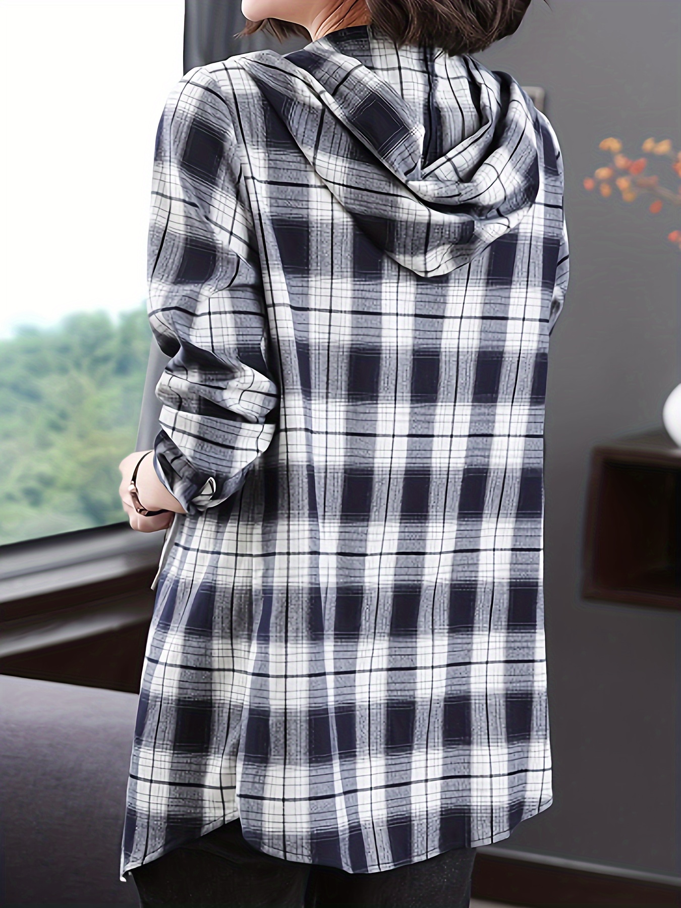 à capuche y2k femmes blouse à manches Temu Mauritius