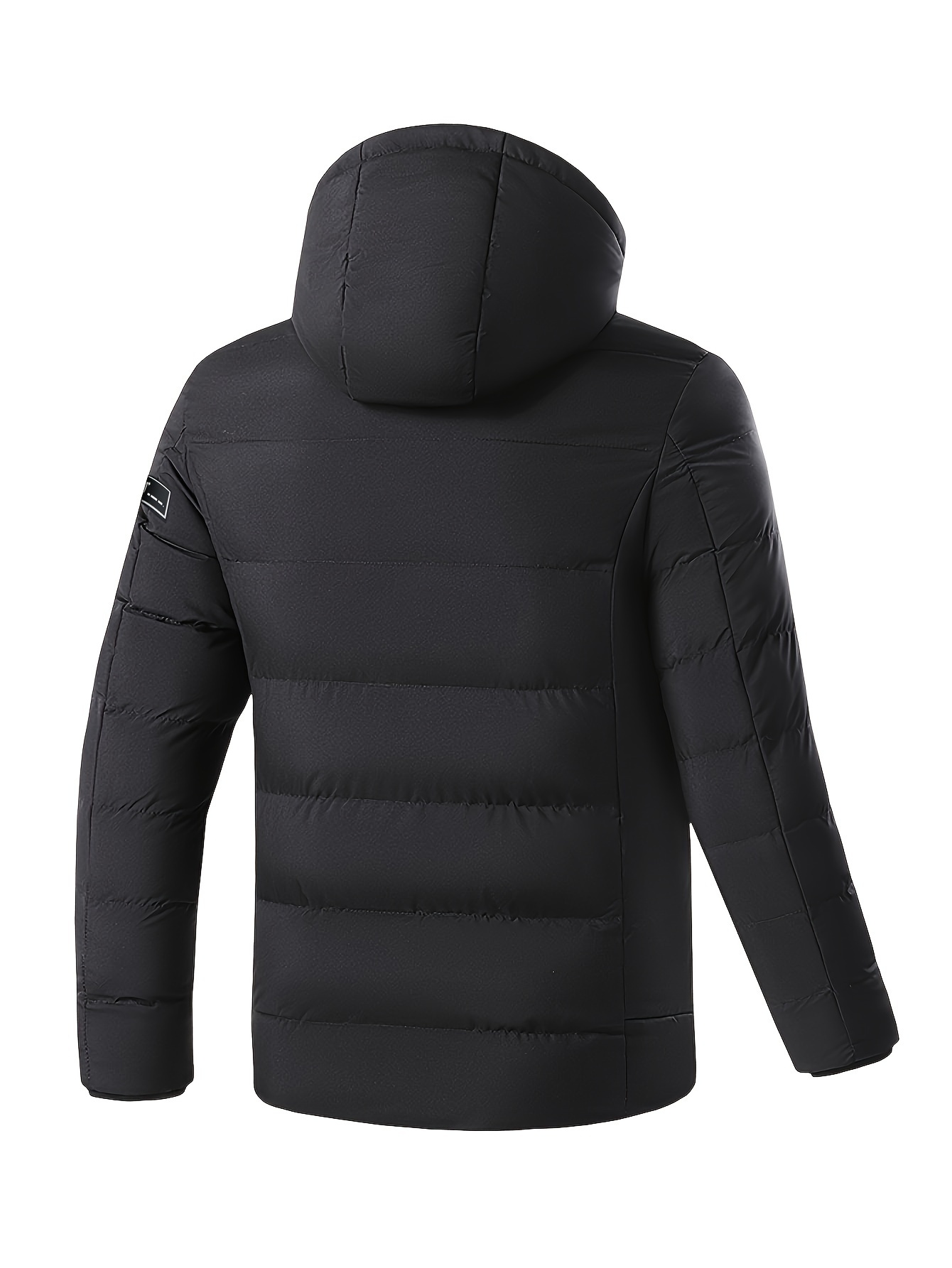 OTU Chaqueta de esquí impermeable para hombre, rompevientos, para invierno,  con capucha, para nieve, montaña