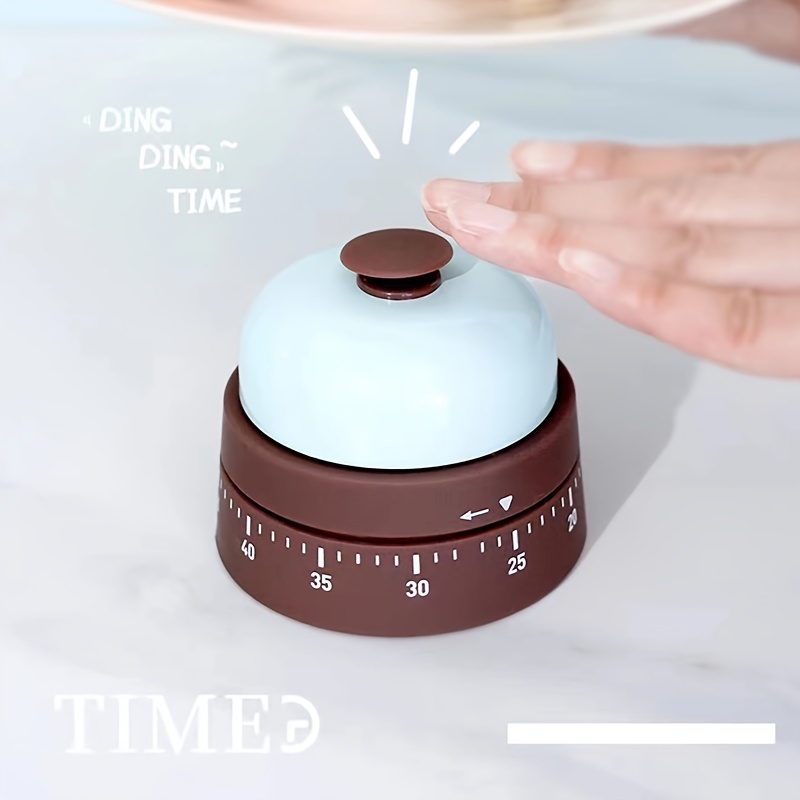 1 Pezzo Timer Cucina Meccanico Magnetico, Timer Zuppa, Timer Studio, Timer  Cottura, Timer Cartone Animato Carino, Sveglia, Nessuna Batteria Richiesta,  Fino A 55 Minuti Di Misurazione Del Tempo, Colore Casuale