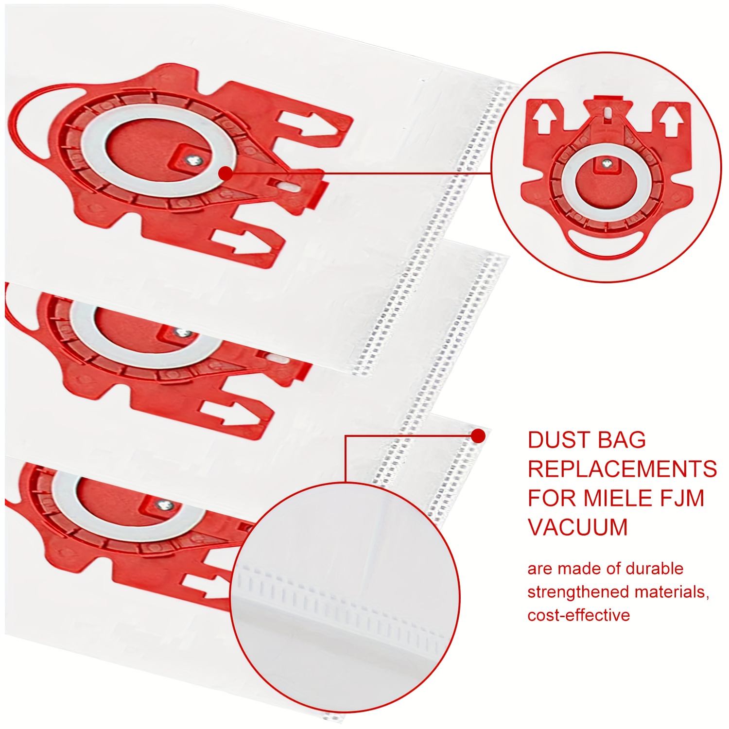 Buy Miele 3D Efficiency FJM Dust Bags 8 & 4 AirClean FJM online