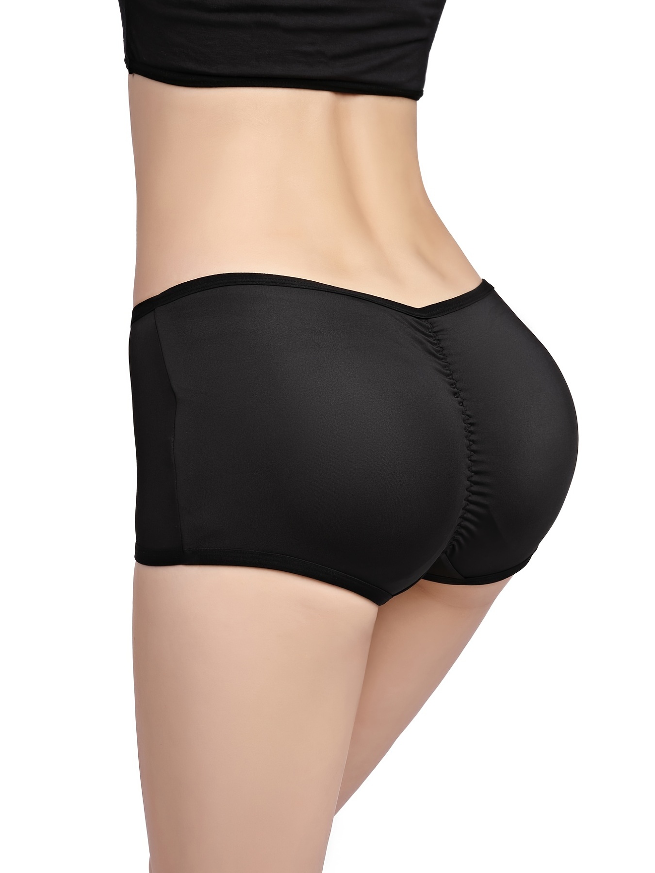 Women's Fake Butt Padded Adjustable Panties, Comfortable Butt Lifting  Shorts, High Coverage Women's Underwear & Lingerie