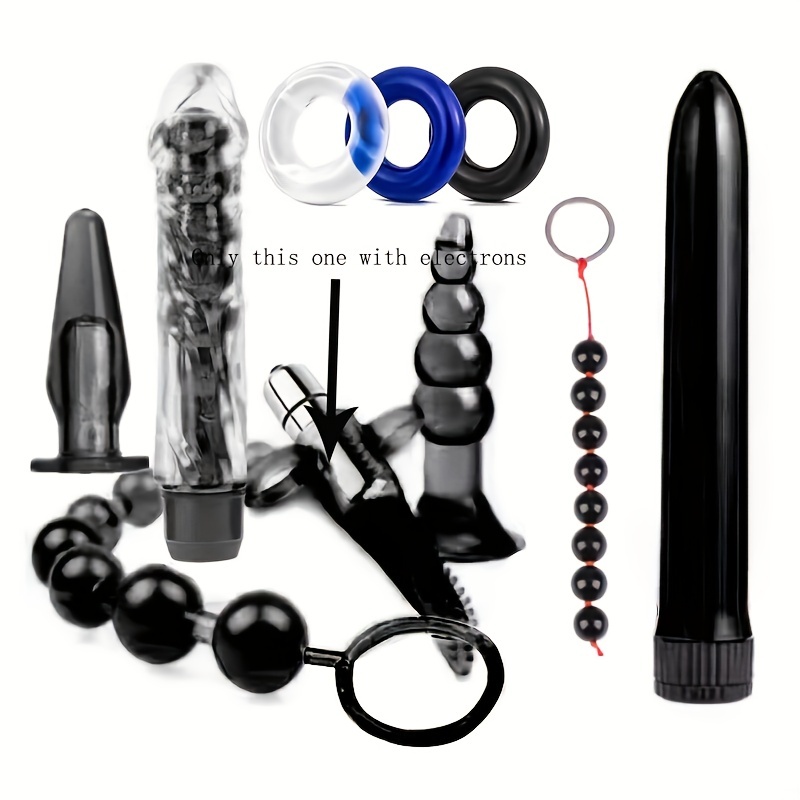 Silicone Strap On Penis Butt Plug Anal Beads With Cock Ring - Temu