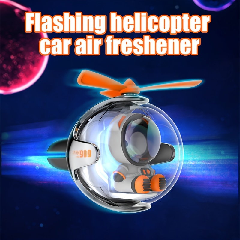 1pc Hubschrauber Cool Bear Pilot Design Led Atmosphäre Licht