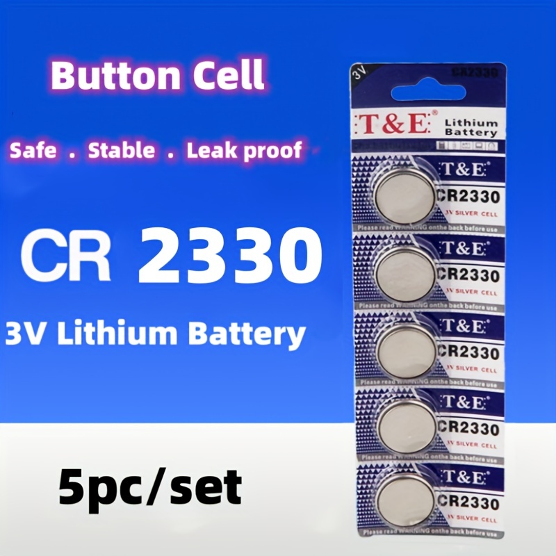 5pcs 240mAh household button battery suitable for remote control, car key,  and weight scale