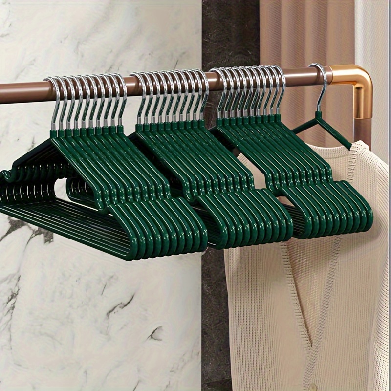 Space Saving Non-slip Clothes Hangers - Traceless Drying Rack For Household  Standard Clothes - Temu