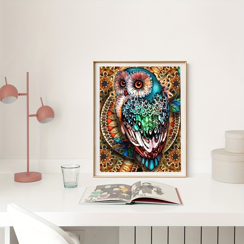 Halloween Diamond Painting Kits Adults Owl Full Diamond - Temu