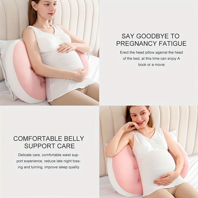 Pregnancy Pillow For Pregnant Women, Soft Pregnancy Body Pillow, Support  For Back, Hips, Legs,maternity Pillow With Detachable And Adjustable Pillow  Cover - Temu