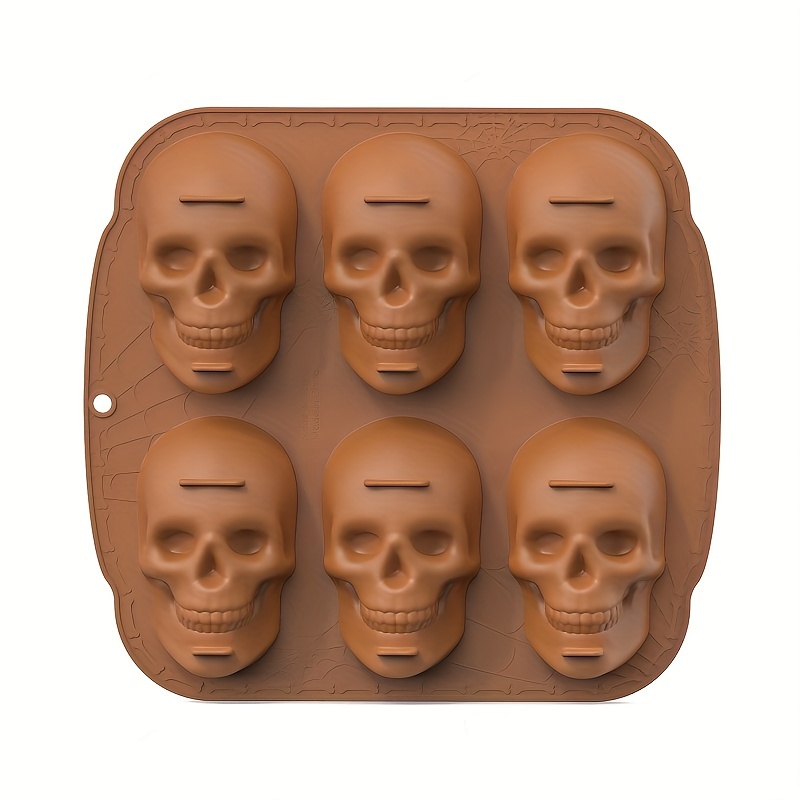 Nordic Ware Skull Pan, 6 Cavity