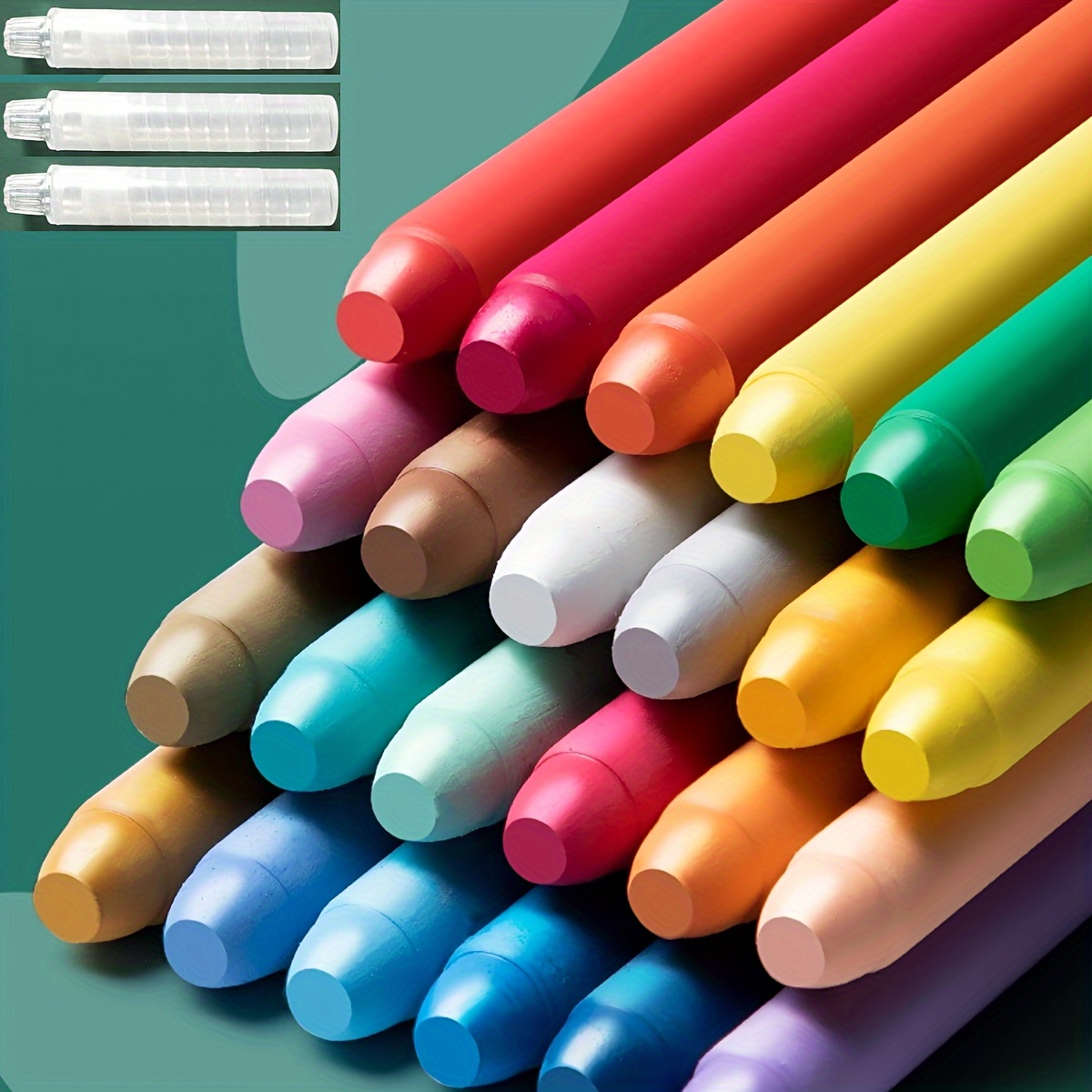 12Pcs Magnetic Liquid Marker Pen Dry Erase Highlighter Pen for Calendar  Planning Board Whiteboard Window/Mirror 12 Colors Planne - AliExpress
