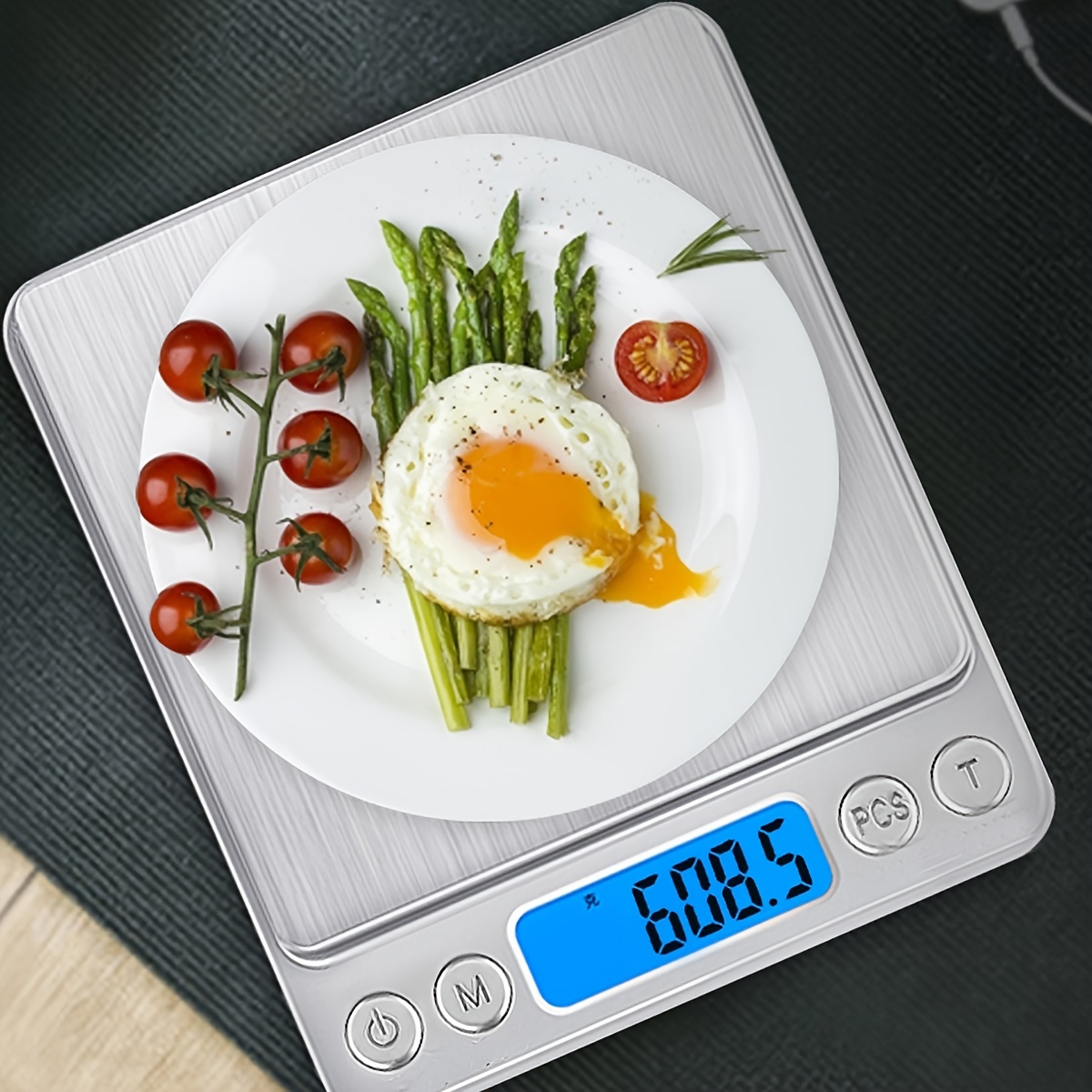  AMIR Digital Food Scale Rechargeable, Smart Kitchen