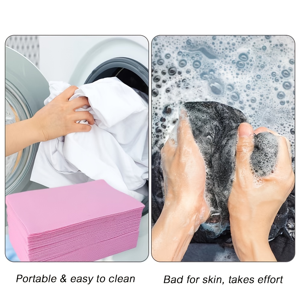 Family Ultra-concentrated Laundry Sheets - Strong Decontamination, Color  Protection & Clear Fragrance! - Temu