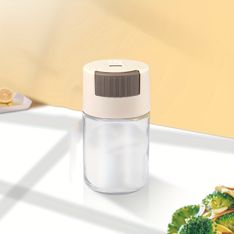 Seasoning Jar Glass Salt Jar Kitchen Seasoning Bottle Jar Household  Seasoning Oil Pot Salt Monosodium Glutamate Seasoning Box - Temu